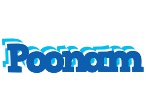 Poonam business logo