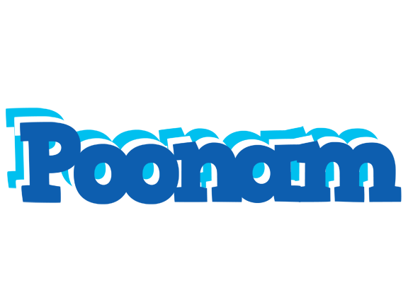 Poonam business logo