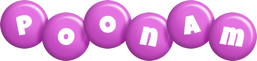 Poonam candy-purple logo