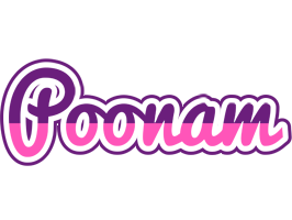 Poonam cheerful logo