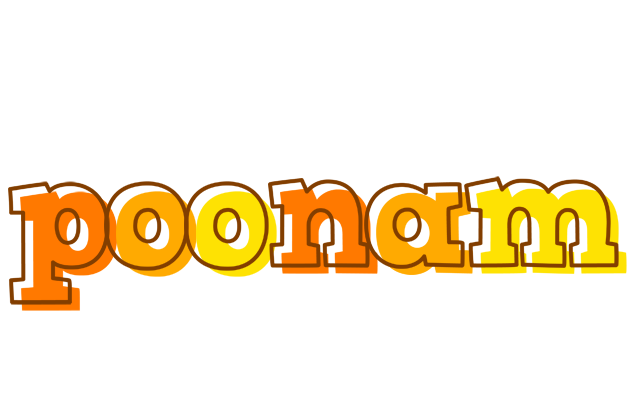 Poonam desert logo