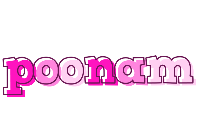 Poonam hello logo