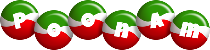 Poonam italy logo