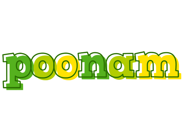 Poonam juice logo