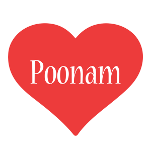 Poonam love logo