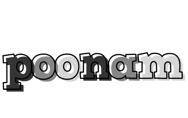 Poonam night logo