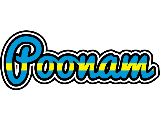 Poonam sweden logo