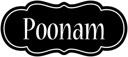 Poonam welcome logo