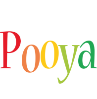 Pooya birthday logo