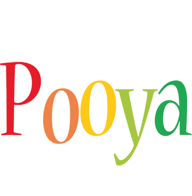 Pooya birthday logo