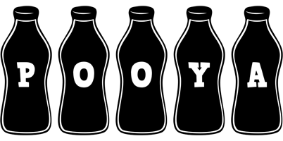 Pooya bottle logo