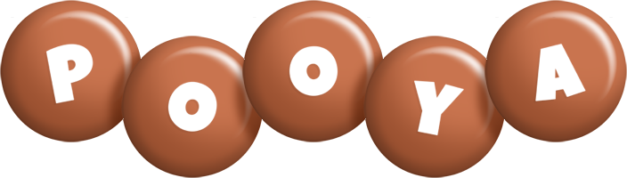 Pooya candy-brown logo