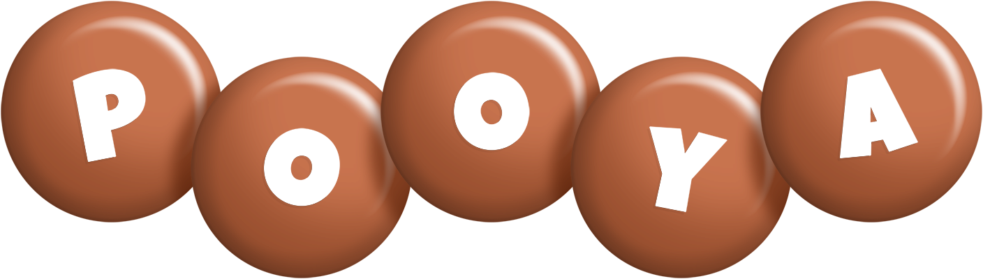 Pooya candy-brown logo