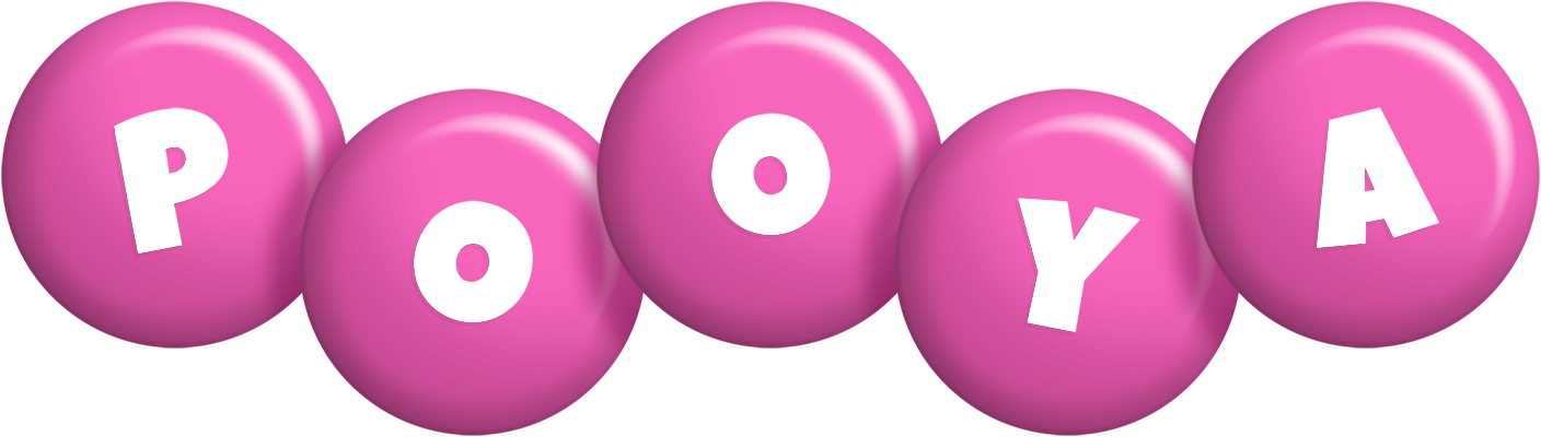 Pooya candy-pink logo