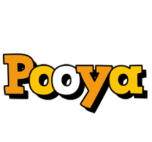 Pooya cartoon logo