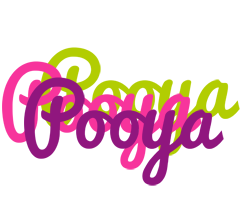 Pooya flowers logo