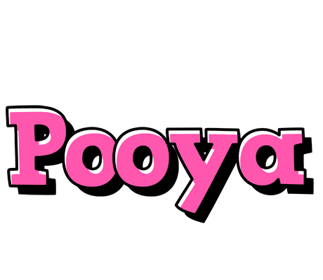 Pooya girlish logo