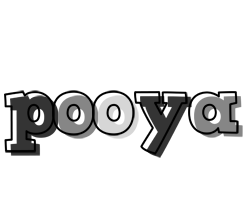 Pooya night logo