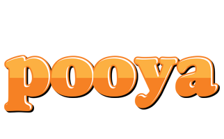 Pooya orange logo