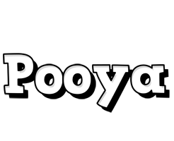 Pooya snowing logo