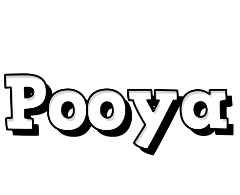 Pooya snowing logo