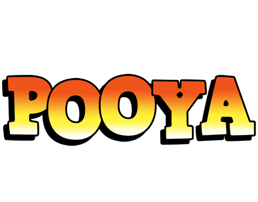 Pooya sunset logo
