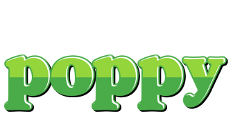 Poppy apple logo