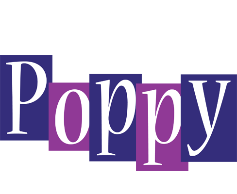 Poppy autumn logo
