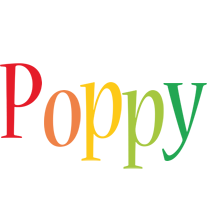 Poppy Logo | Name Logo Generator - Smoothie, Summer, Birthday, Kiddo ...