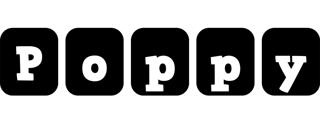 Poppy box logo