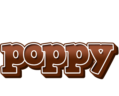 Poppy brownie logo