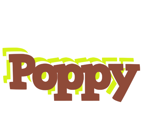 Poppy caffeebar logo