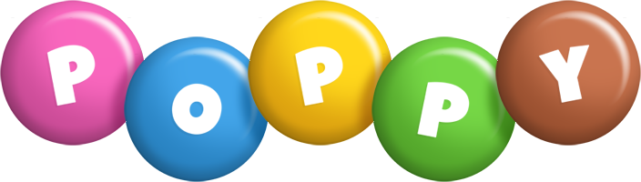 Poppy candy logo