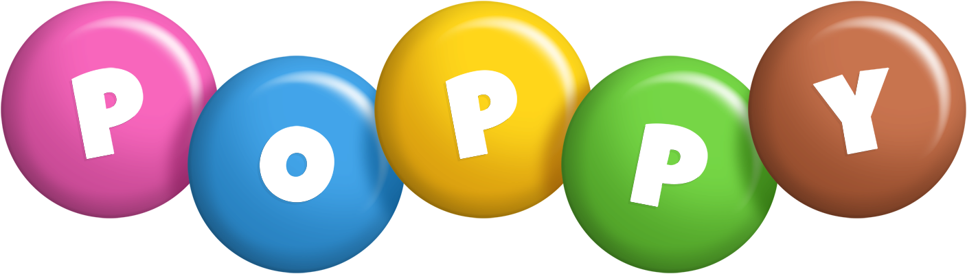 Poppy candy logo