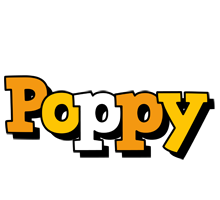 Poppy cartoon logo