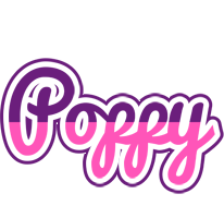 Poppy cheerful logo