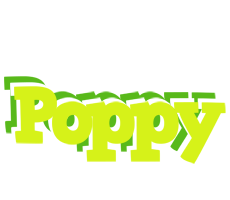 Poppy citrus logo