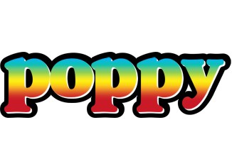 Poppy color logo