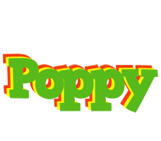 Poppy crocodile logo