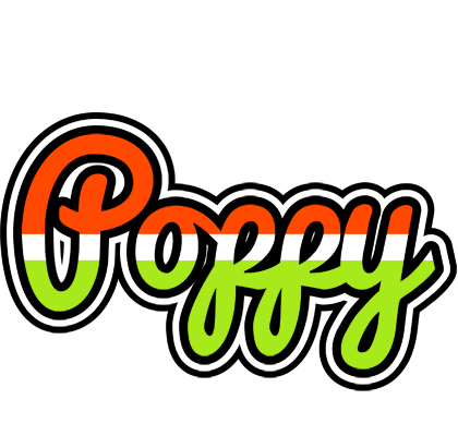 Poppy exotic logo