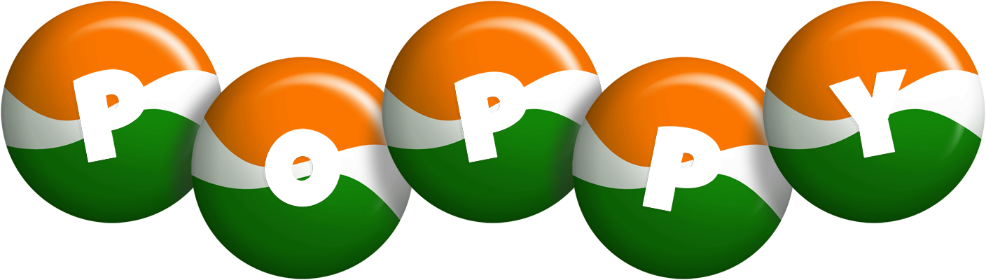 Poppy india logo