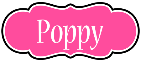 Poppy invitation logo