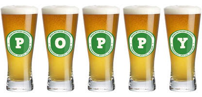 Poppy lager logo