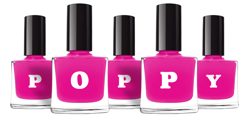 Poppy nails logo