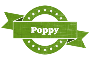 Poppy natural logo