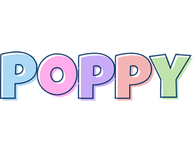 Poppy Logo | Name Logo Generator - Candy, Pastel, Lager, Bowling Pin ...
