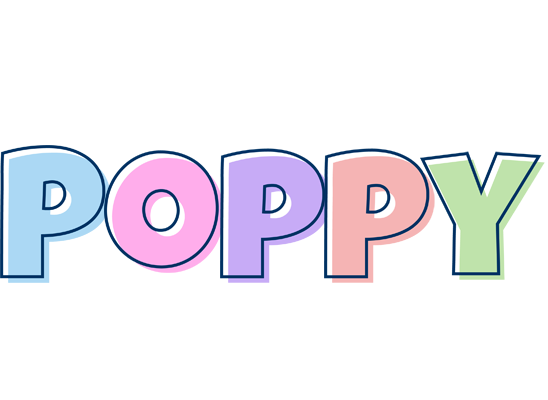 Poppy pastel logo