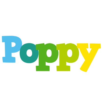 Poppy rainbows logo