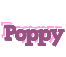 Poppy relaxing logo