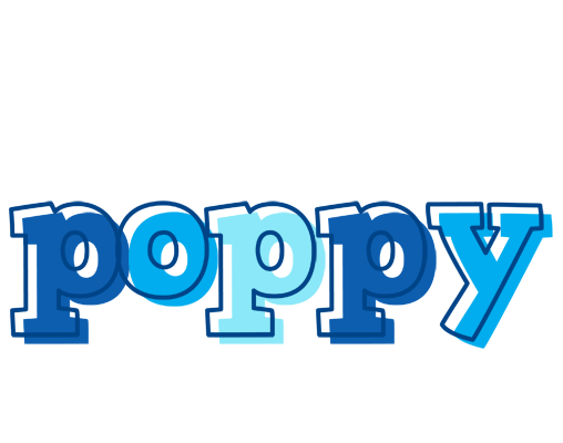 Poppy sailor logo